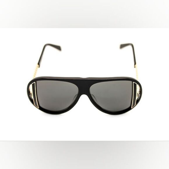 Authentic Balmain BL2061 01 Vintage Sunglasses BLK/GLD main image 11